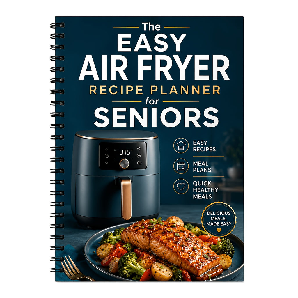 a5 spiral bound air fryer cookbook suitable middle aged