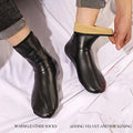 1 pair mens womens warm socks winter thickened velvet socks
