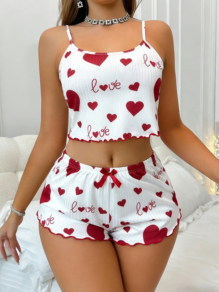 womens casual   print ribbed strappy shorts