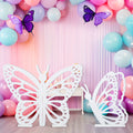 2pcs large wooden   props 20 17 5 standing wings
