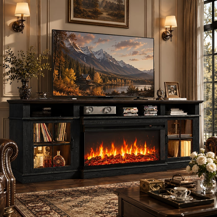 80 inch 70 inch fireplace tv cabinet suitable tvs 85 inches