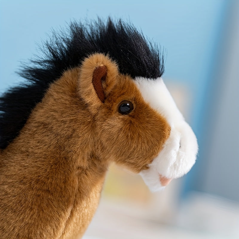 cute   horse plush toy kawaii soft stuffed animal