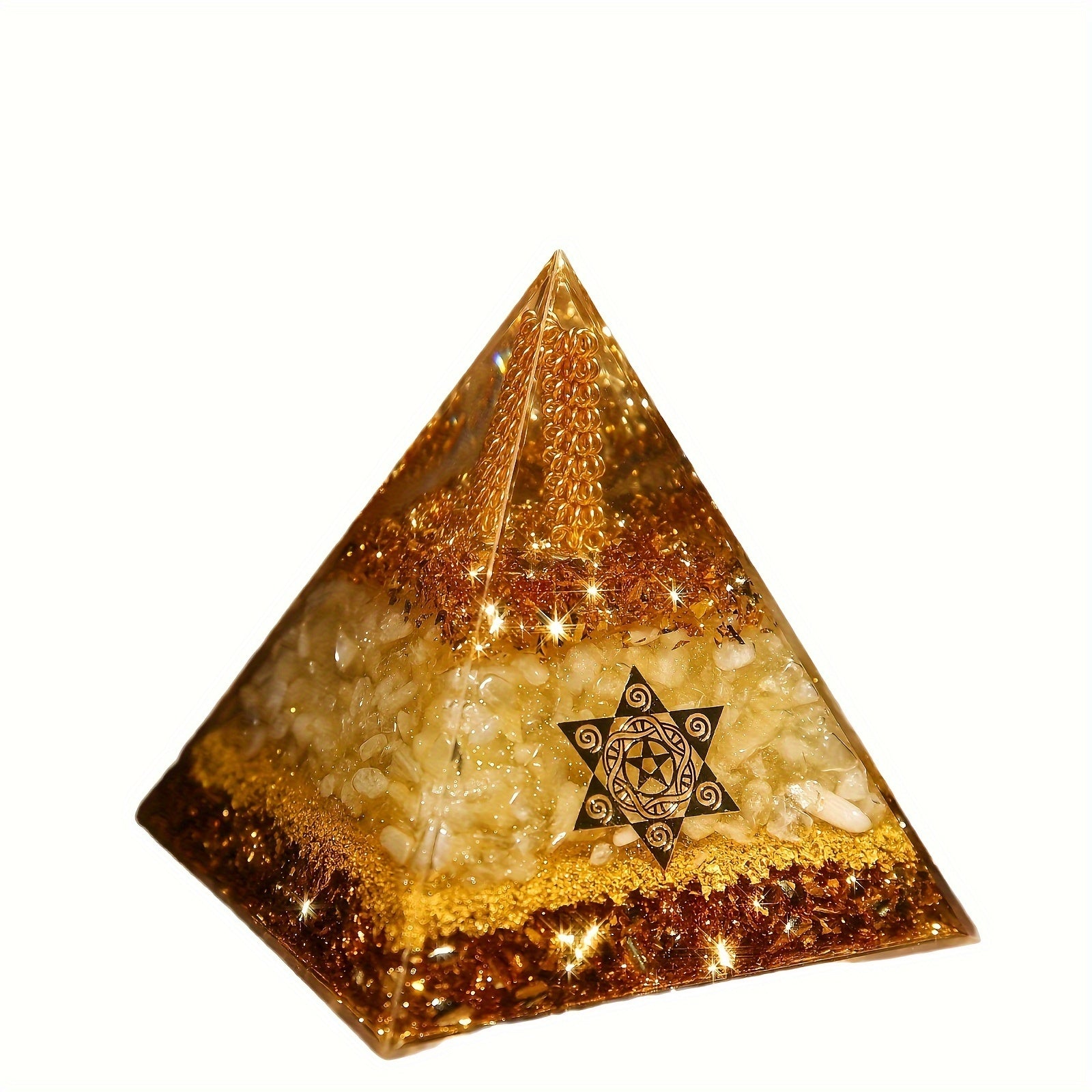 citrine wealth energy pyramid attracts   good