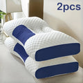 2pcs neck pillow designed soft an ergonomic contour pillow
