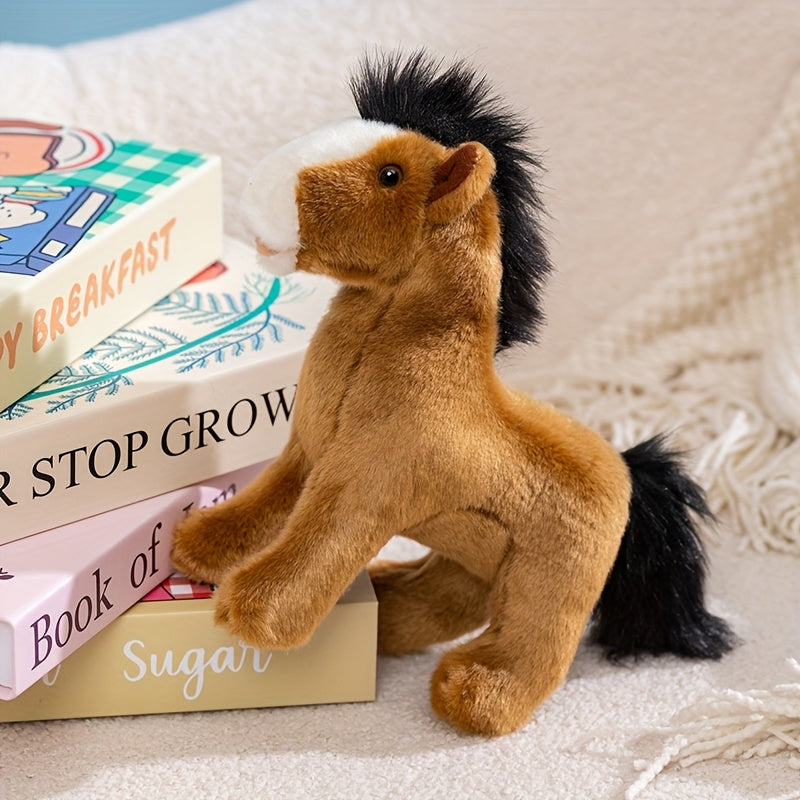 cute   horse plush toy kawaii soft stuffed animal