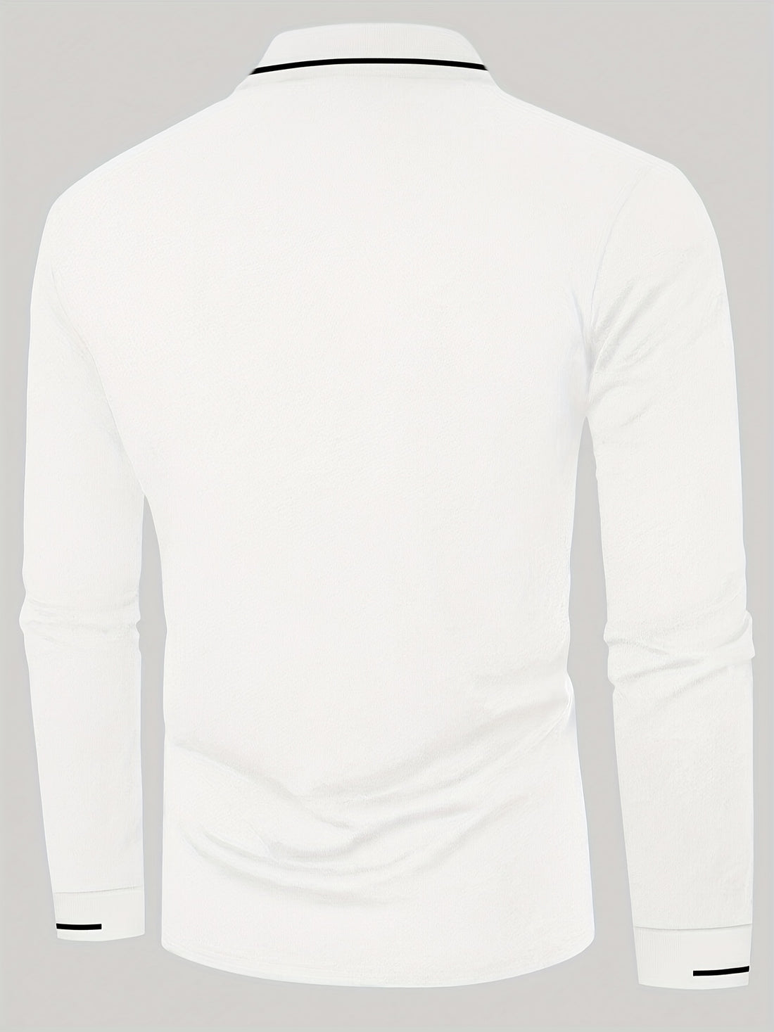 mens fashion long sleeve   shirt casual golf wear