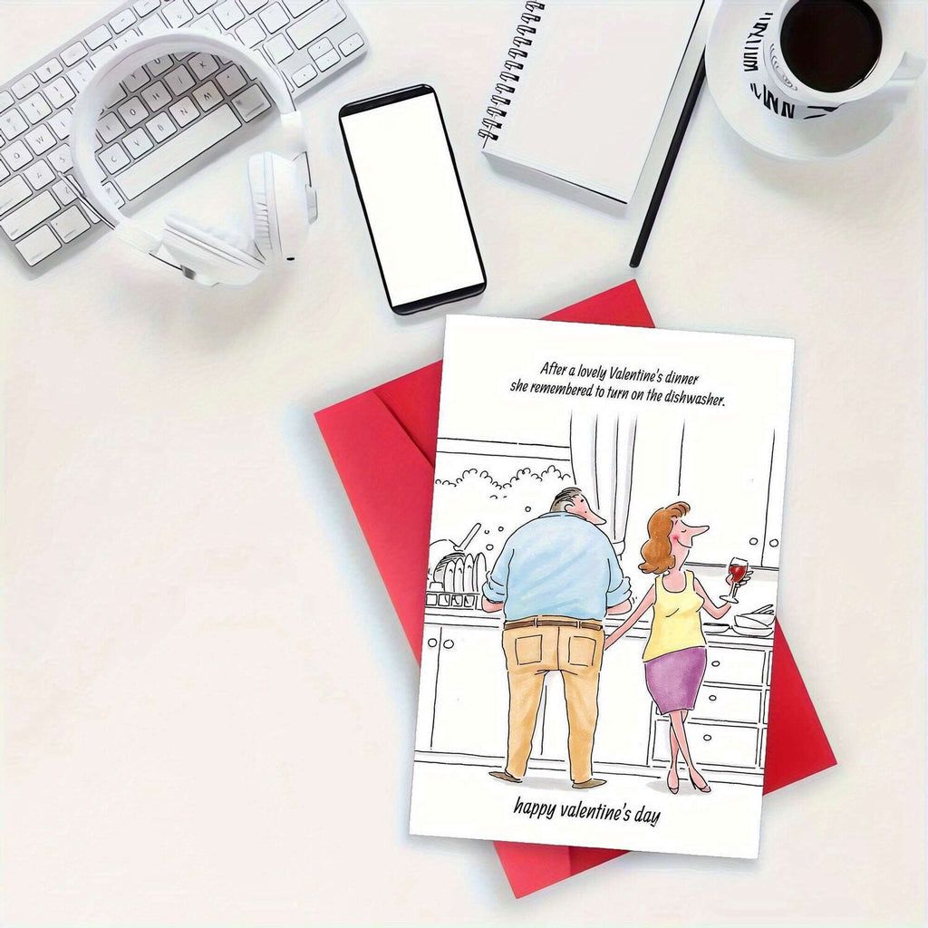a fun valentines day card an envelope featuring a humorous