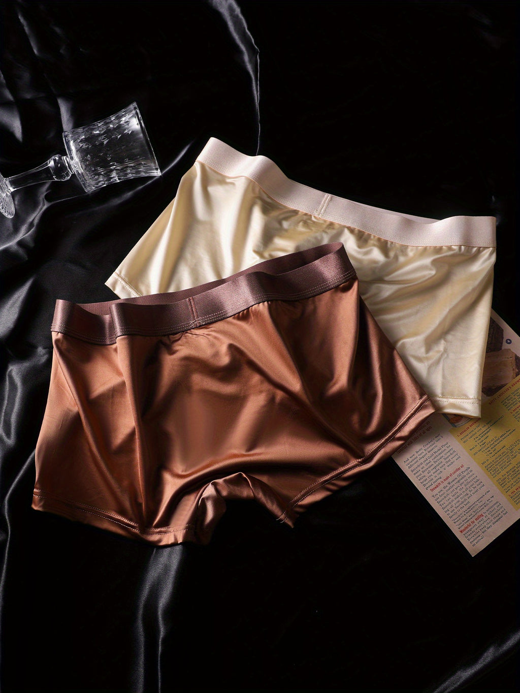 5 pcs   underwear mens briefs cool comfortable light