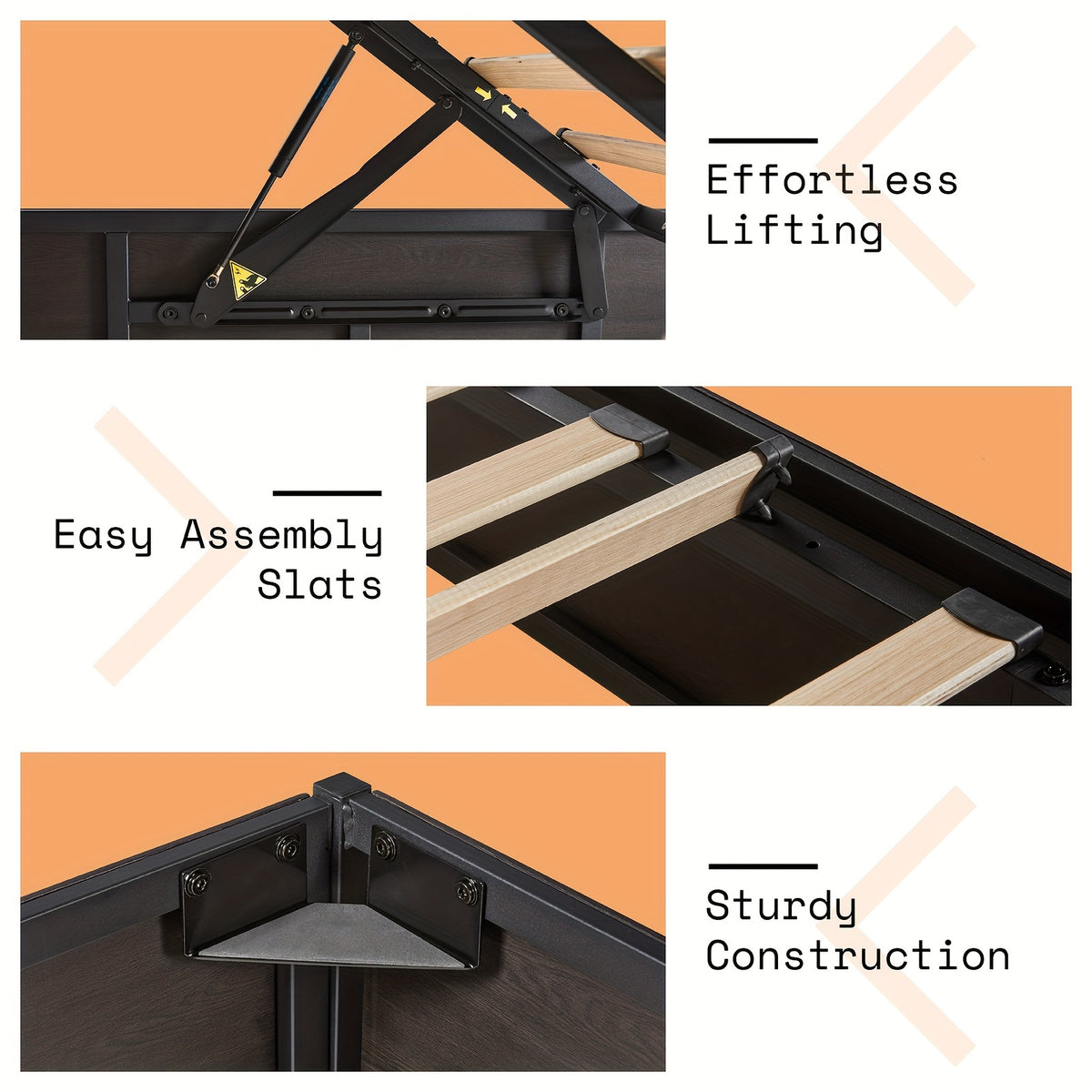 lift storage bed storage underneath wooden platform bed