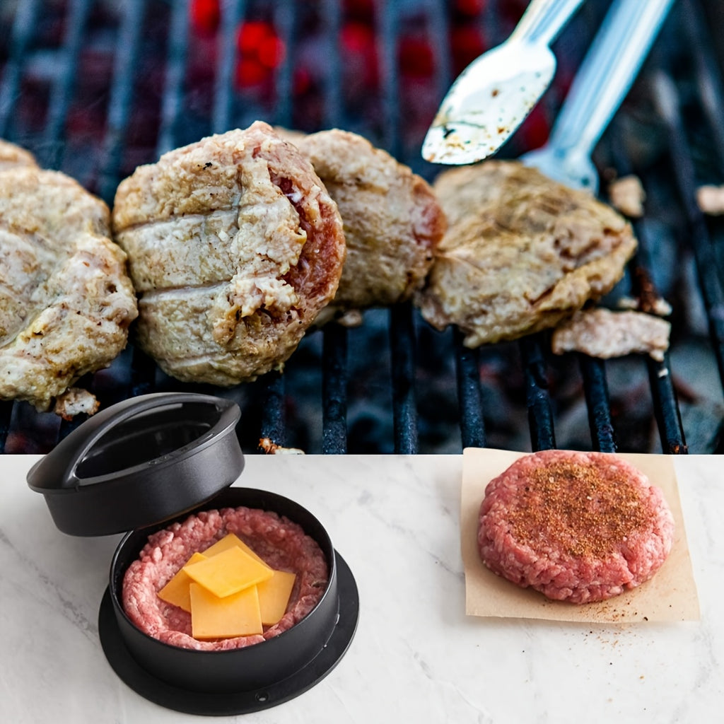 1 set hamburger press patty press   press