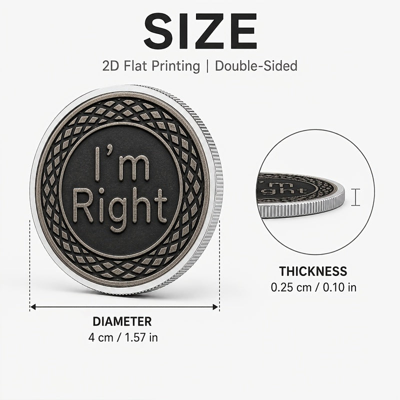 2d flat printed decision   im right youre   dual