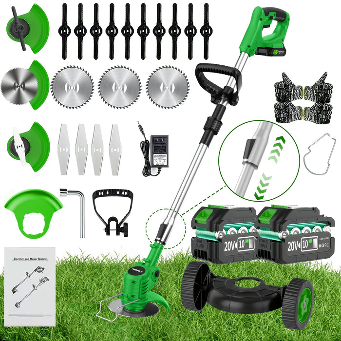 3in1 cordless lawn trimmer multi functional electric trimmer
