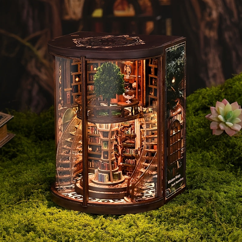 wisdom rings miniature house 3d puzzle assembled wooden