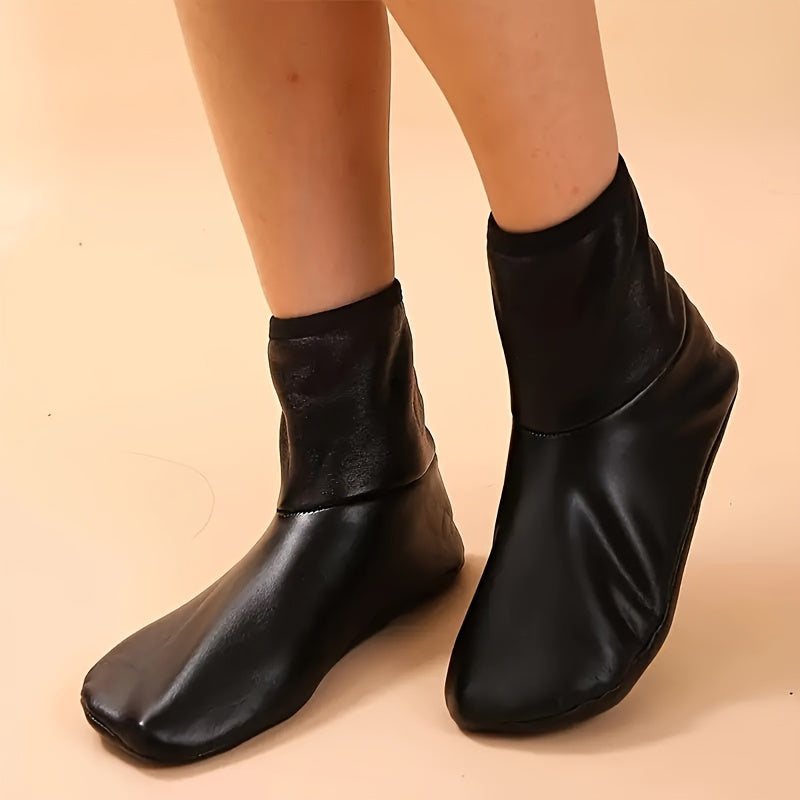 1 pair mens womens warm socks winter thickened velvet socks