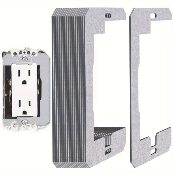 15pcs heavy duty metal wall plate spacers leveling shims