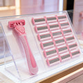 1 handle 18   womens epilator body bikini manual razor