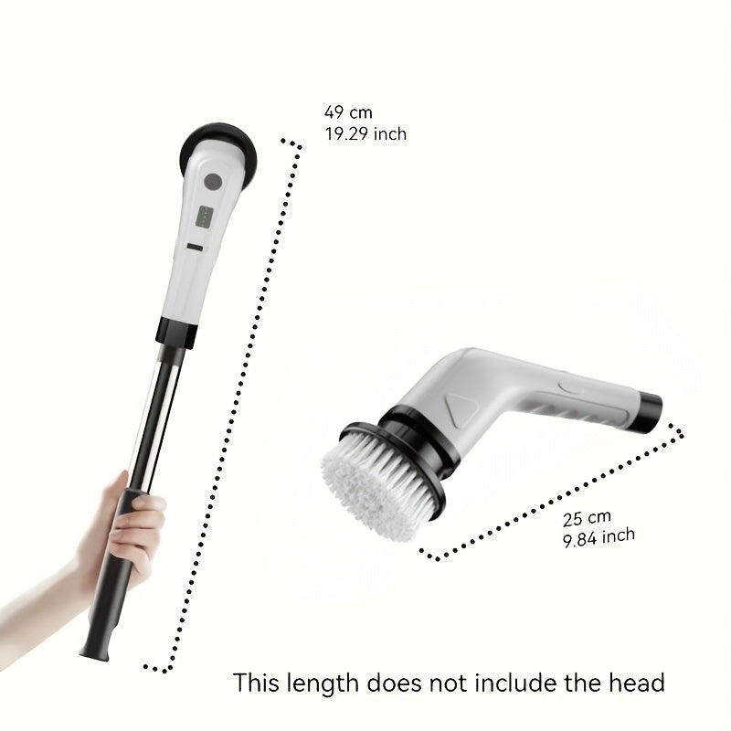 2026 new multifunctional electric cleaning brush telescopic