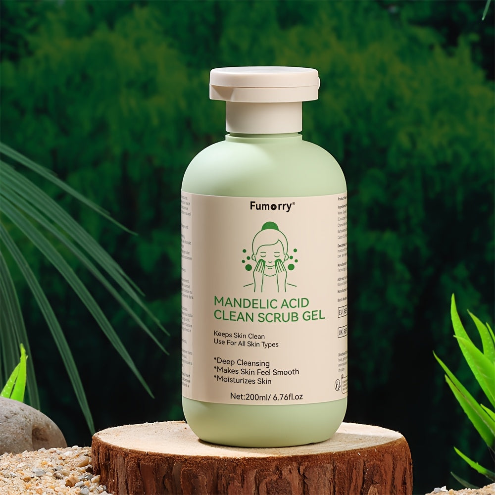 1 piece salicylic acid cleansing scrub gel aloe rose
