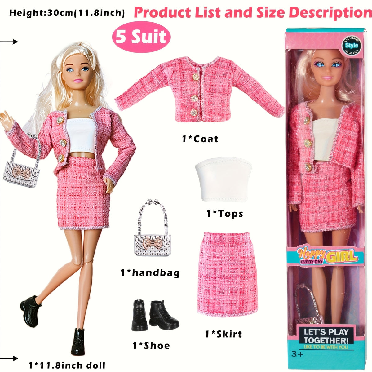 11 5 inch american toy princess dolls playset fashion