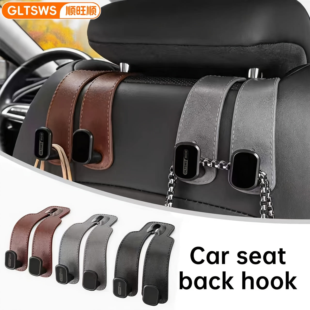 1 pack   pvc leather   hook hidden