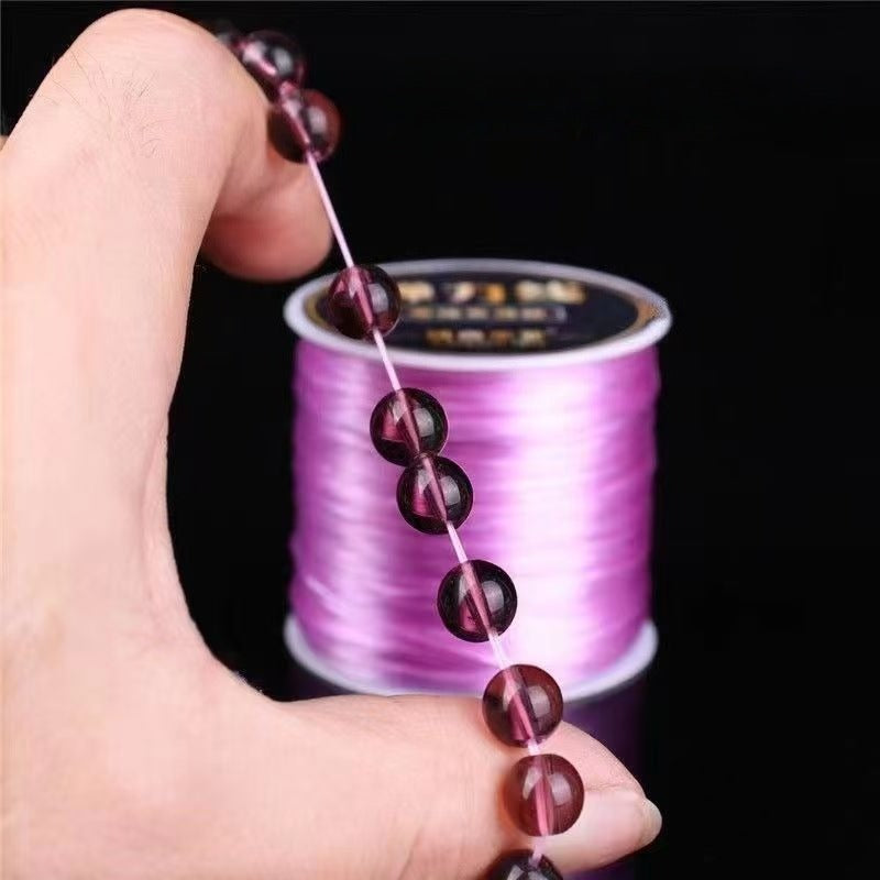 1 roll clear elastic nylon string stretchy beading cord