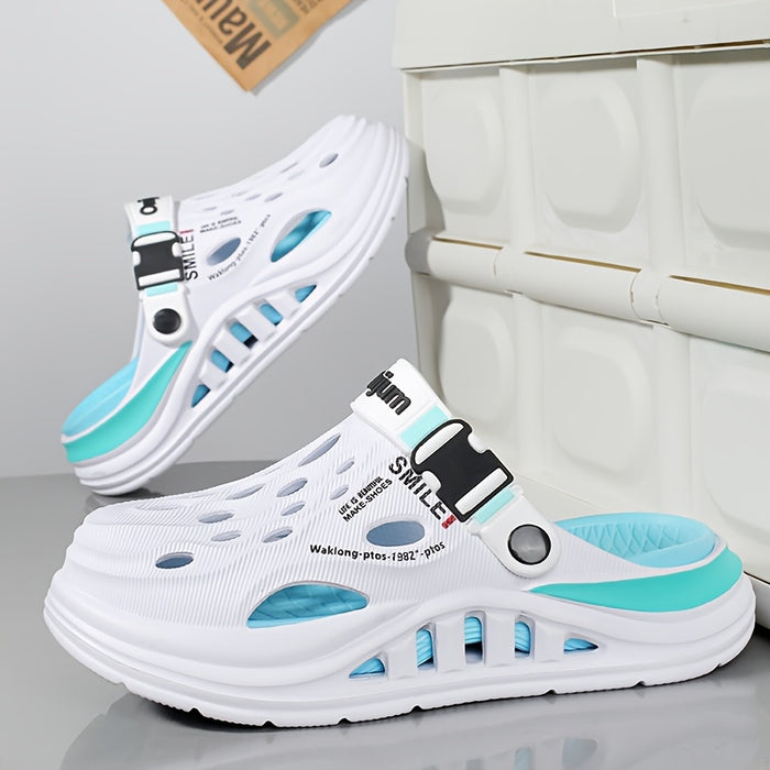 womens wide toe clogs summer slip shoes thick platform