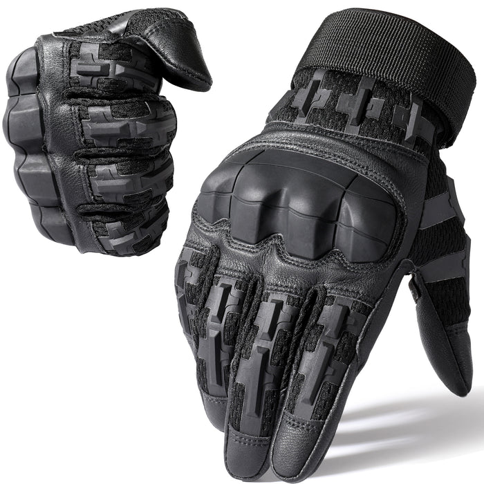 mens hard shell protective gloves