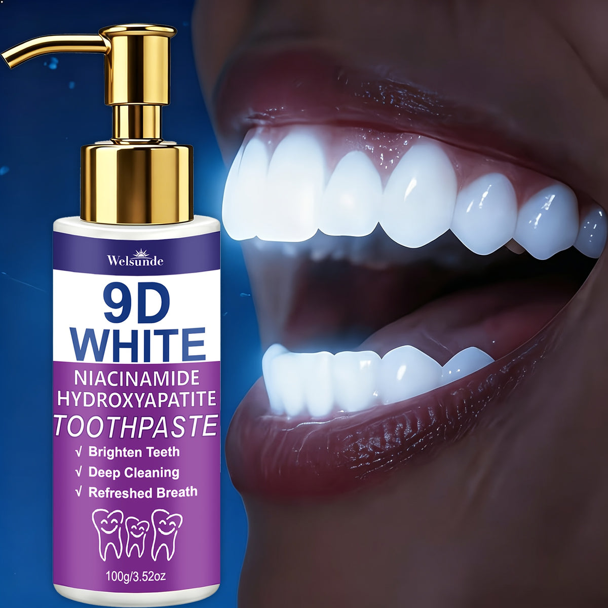 9  niacinamide hydroxyapatite purple