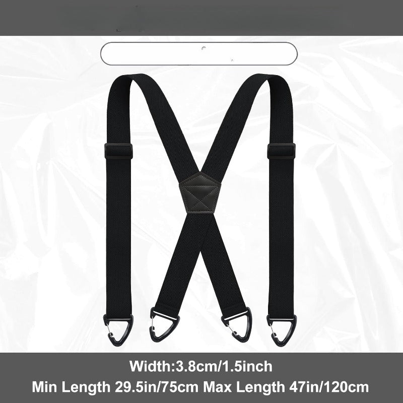 2pcs   invisible suspenders men women 1 5 inch elastic