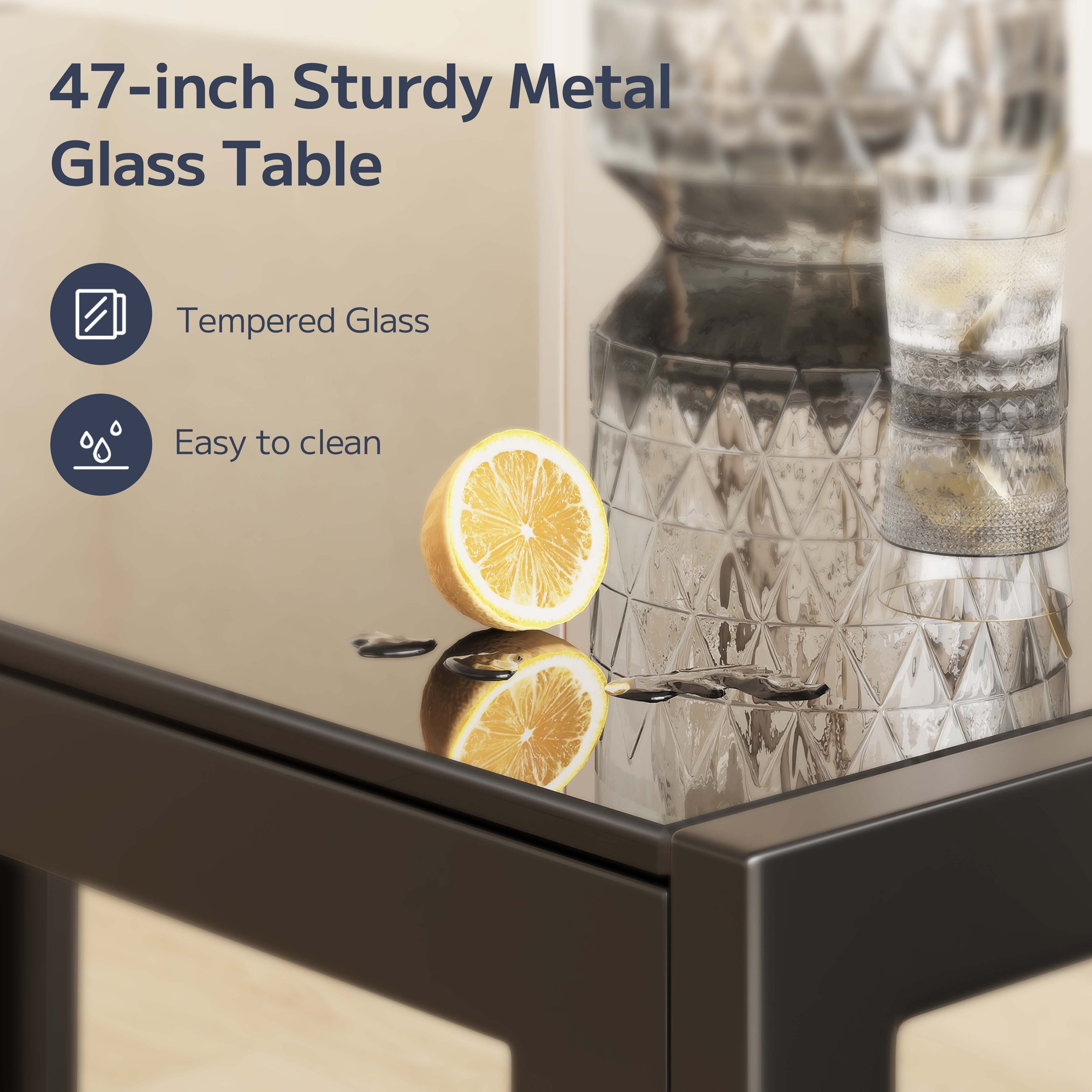 5 piece glass top dining set 5pcs glass dining table