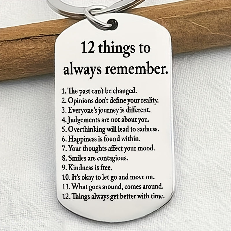 1pc inspirational quote 12 things