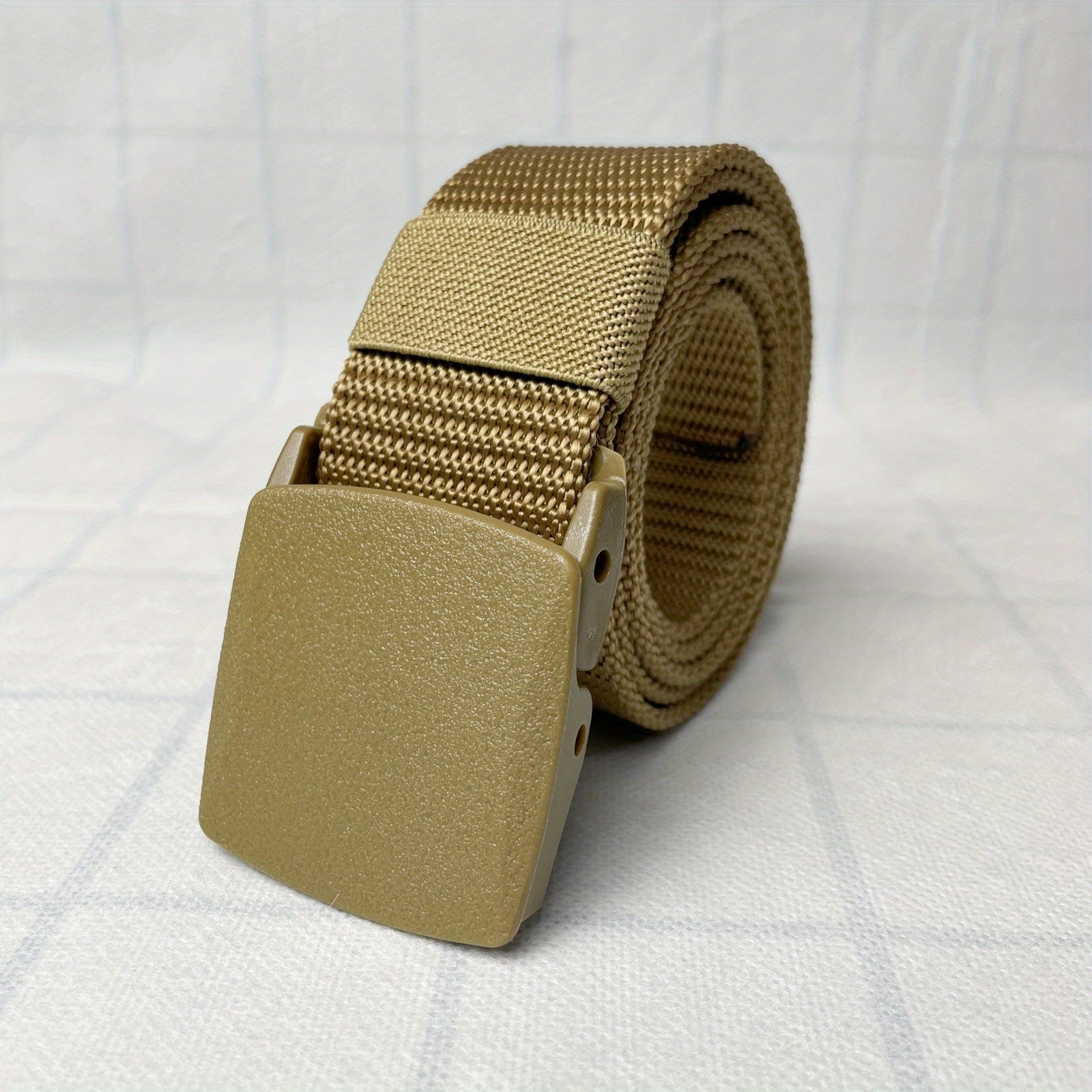 mens casual imitation nylon outdoor anti   belt