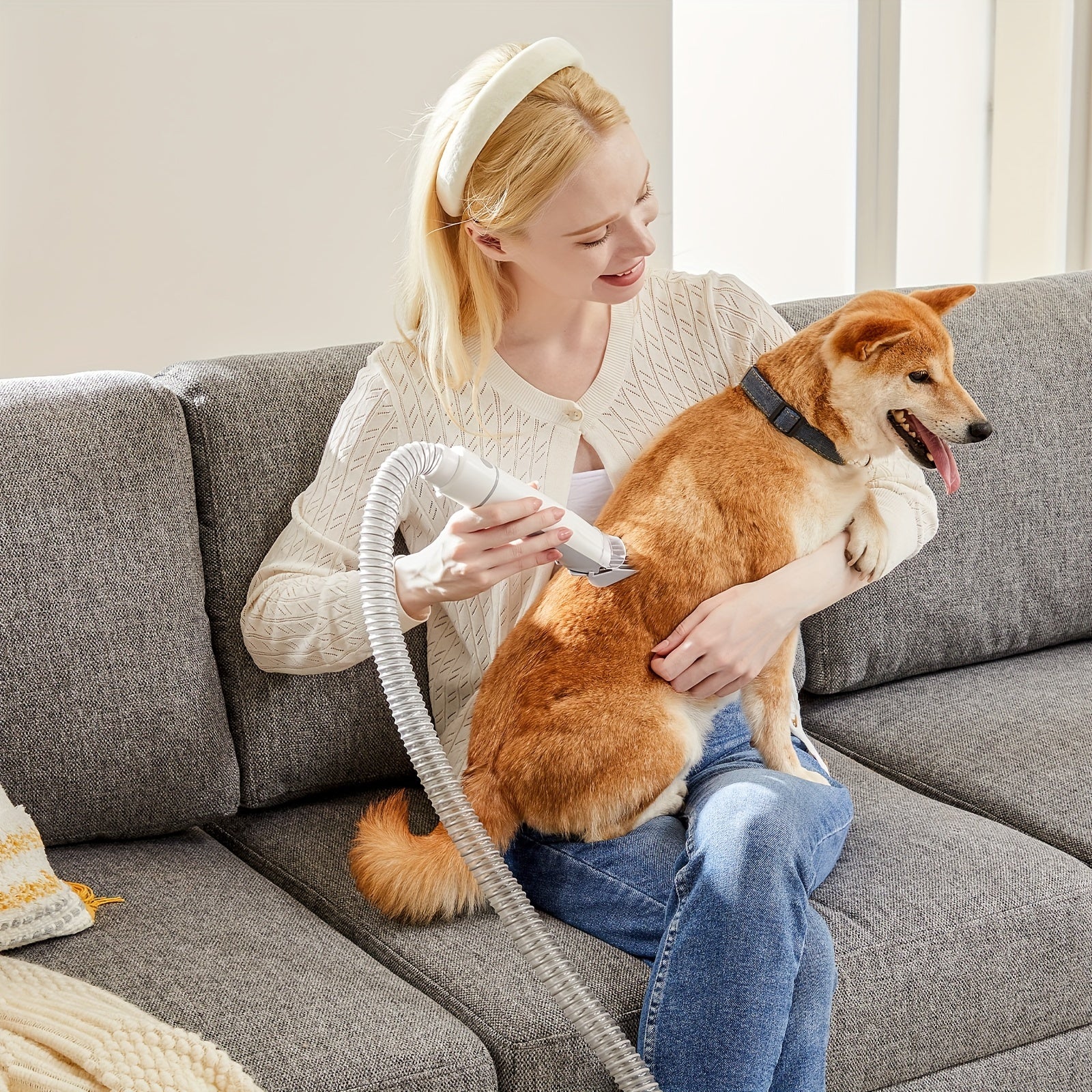 pet grooming vacuum kit 5 in 1 vacuum suction