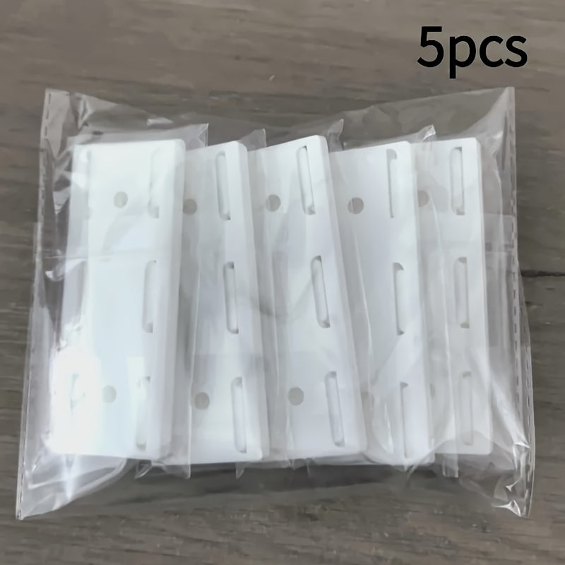 5pcs plastic wall mounted power strip organizer no drilling