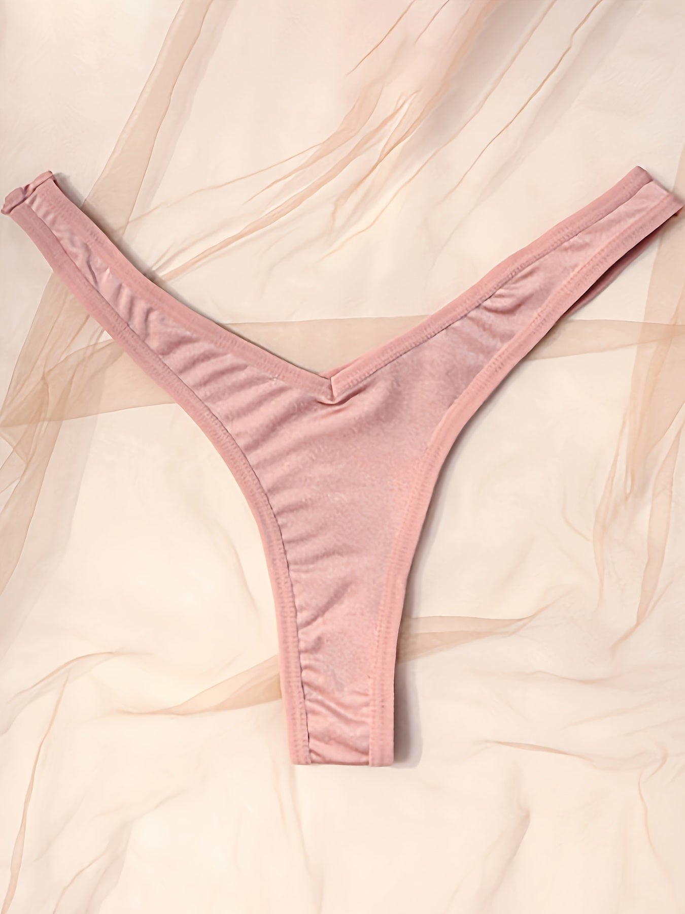 6pcs y shape   low   panties women   seamless