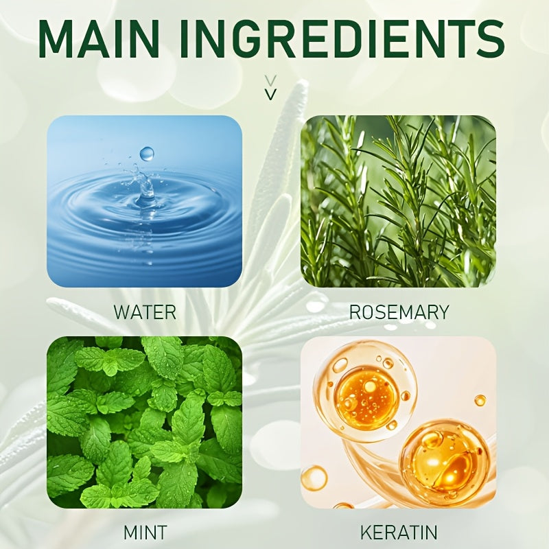 healthy scalp   volume natural rosemary peppermint