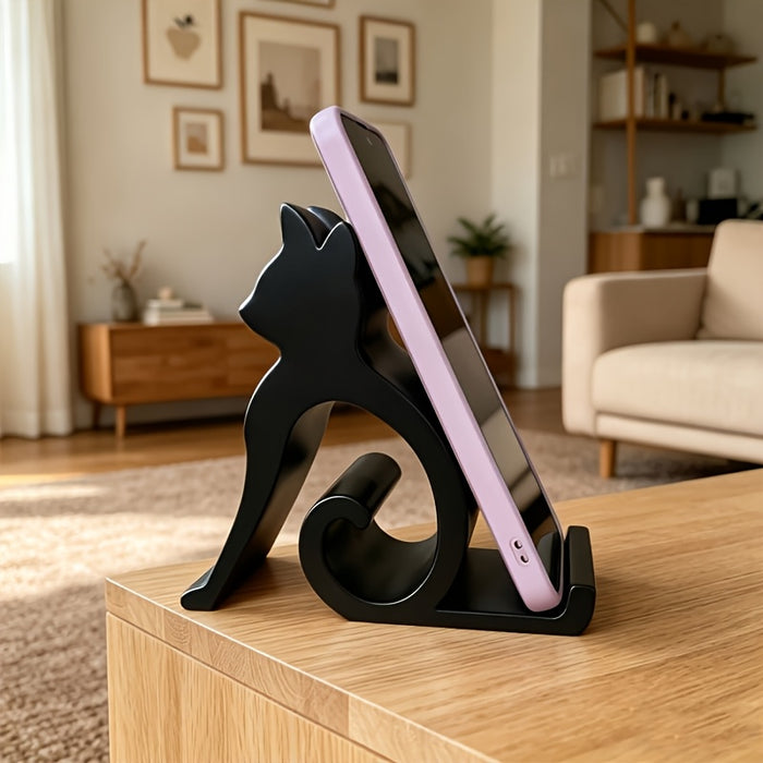 cute cat phone holder universal lazy bracket phone tablet