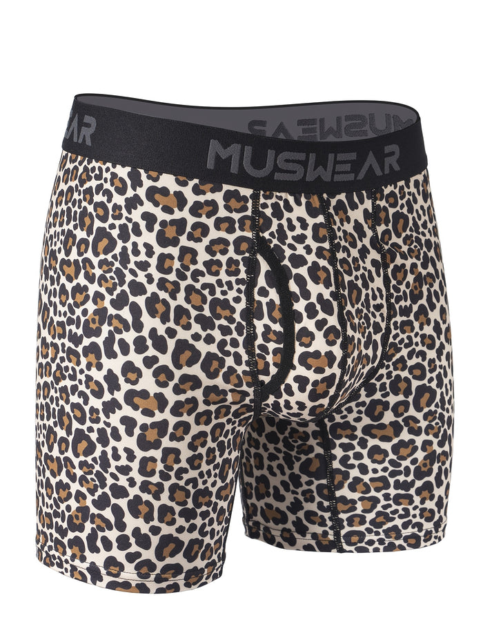 muswear mens flat briefs moisture wicking breathable side
