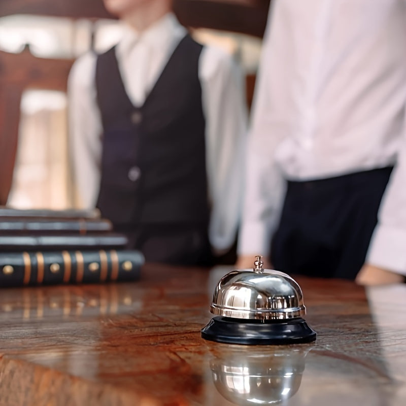 1 metal call bell office desk bell service bell dining table