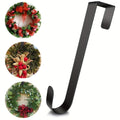 1pc   metal door wreath hook punch free heavy duty