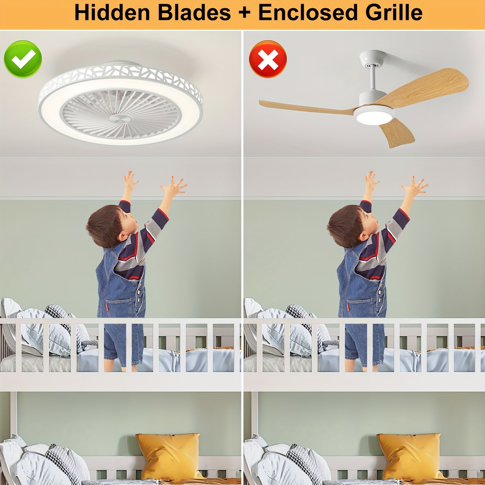 19 modern low profile ceiling fan 6   reversible